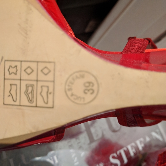 Luca Stefani sandals red women - Picture 4 of 6